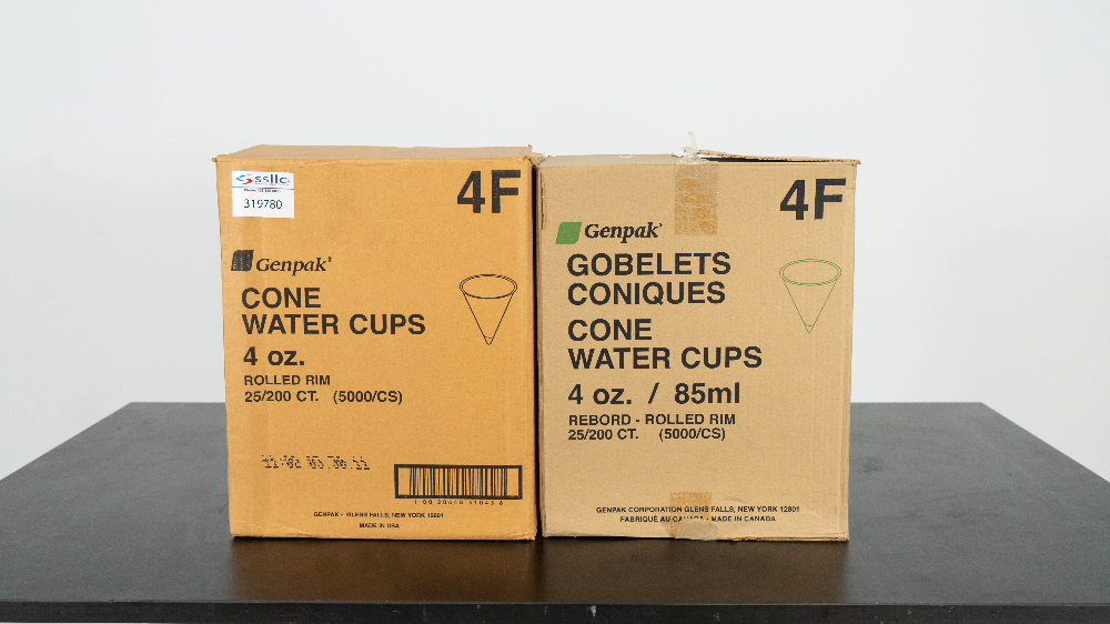 Genpak 4 oz. Cone Water Cups Quantity 2 Boxes Surplus Solutions